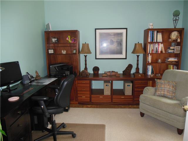 4168 Old Coopertown Road Springfield, TN 37172 - Photo 8 of 20 Very nice office just inside the front door off the foyer. Could be music room or library.