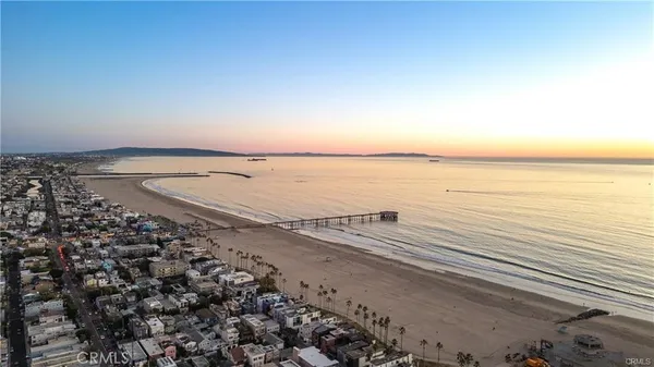 a view of an ocean beach