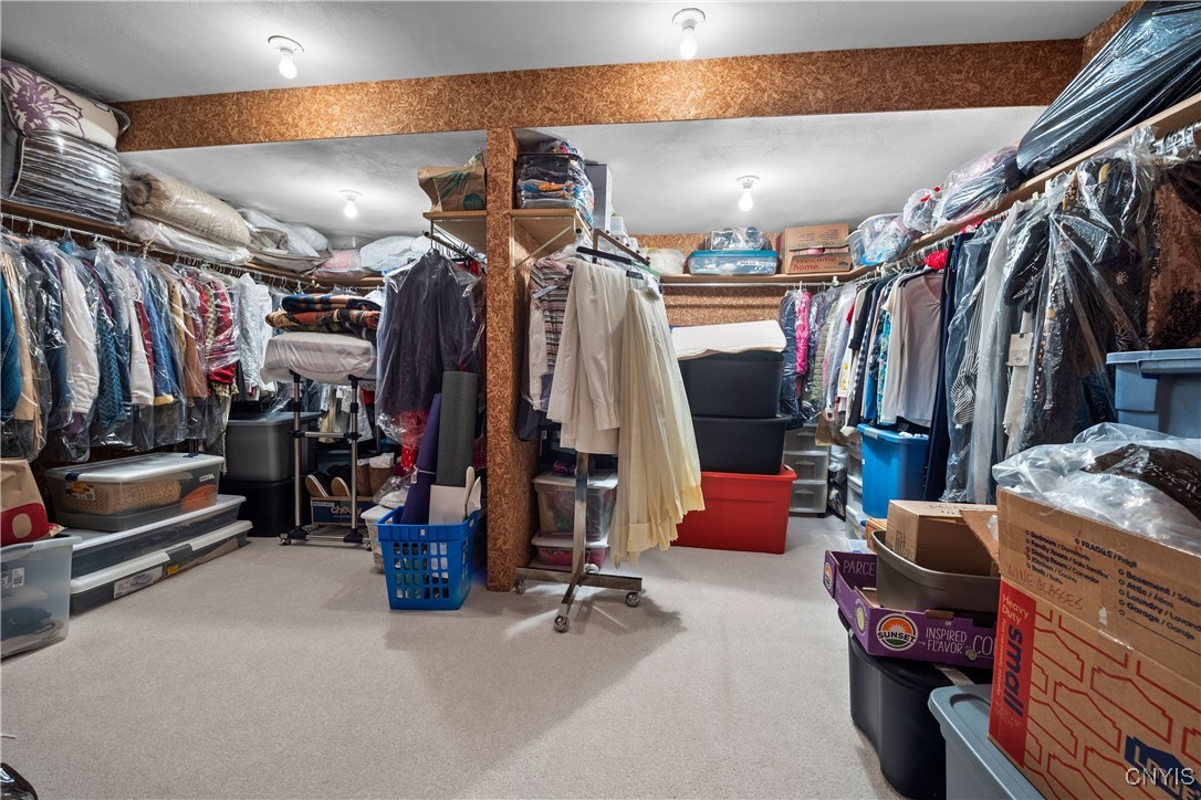 4971 Ravine Road Manlius, NY 13066 - Photo 36 of 37 Large cedar closet in basement
