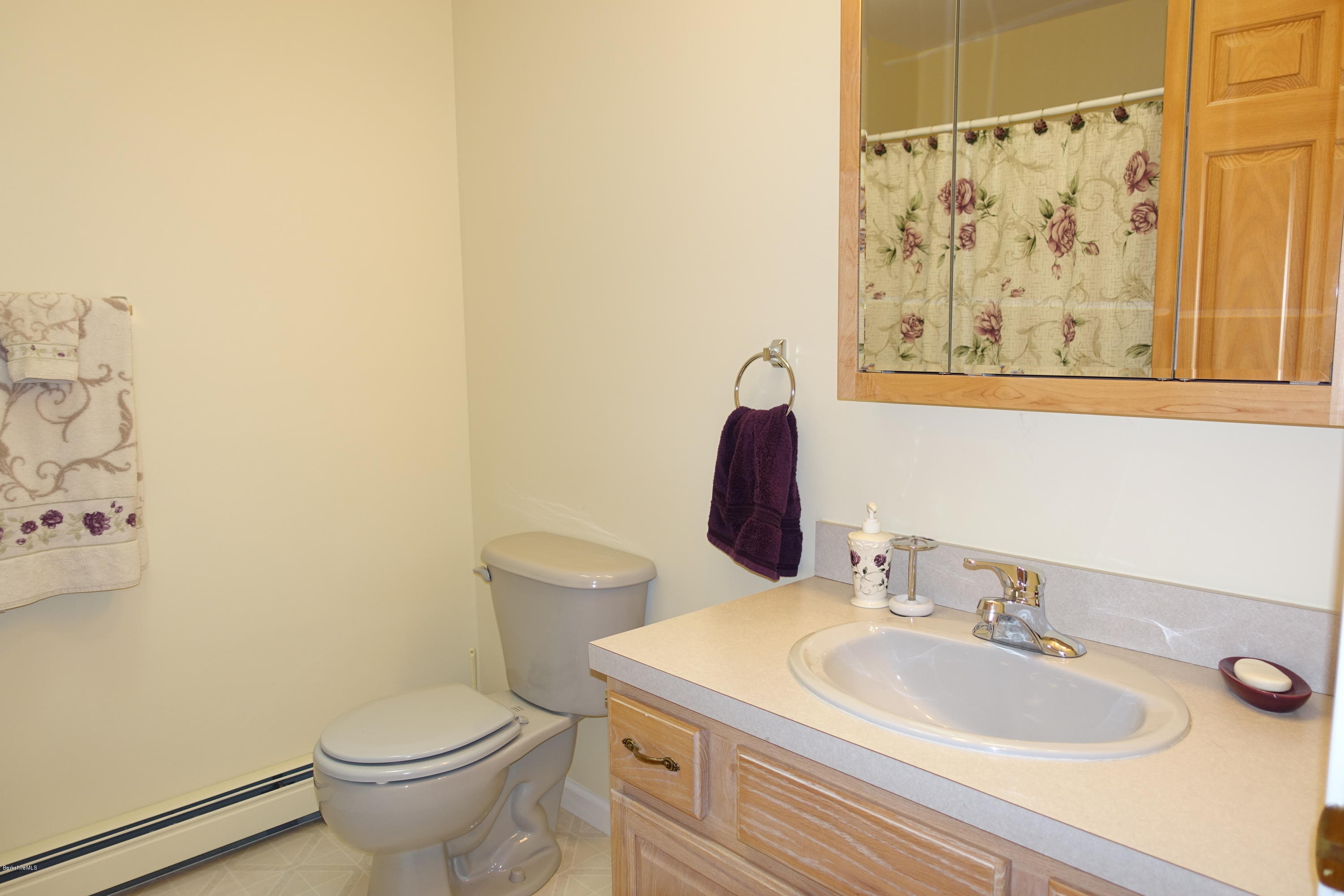 1254 Main Road Stamford, VT 05352 - Photo 30 of 39 a bathroom with a sink and a toilet