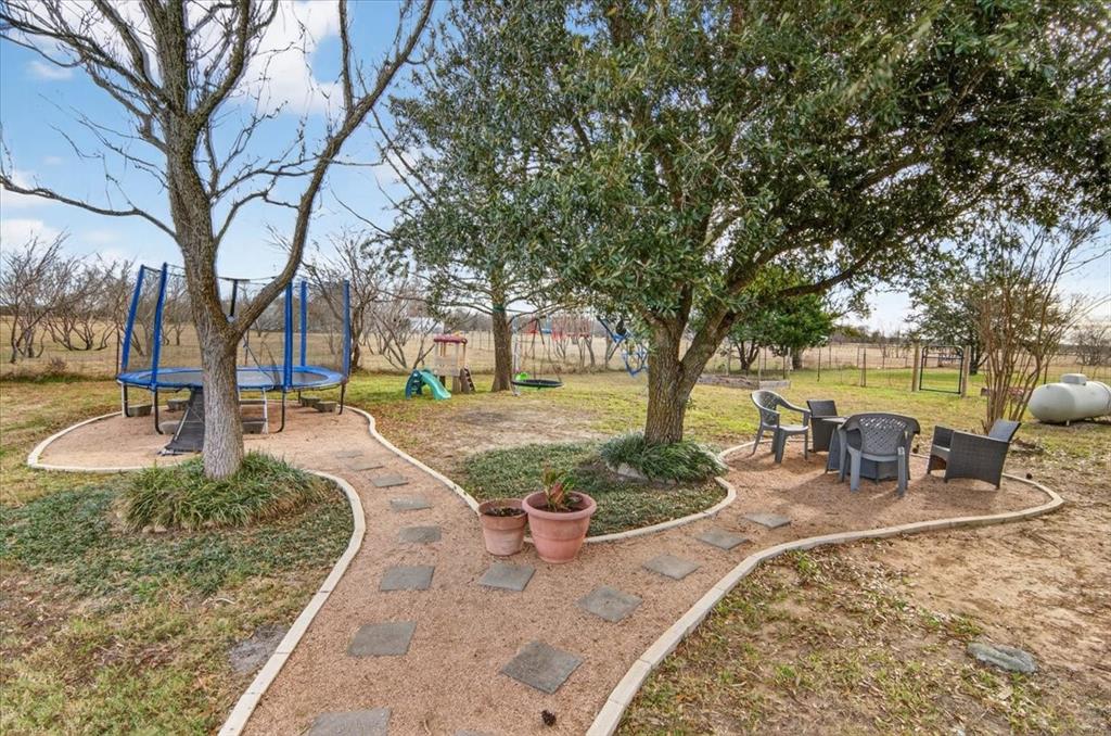 278 Leuschner Road Elm Mott, TX 76640 - Photo 2 of 31 a view of a garden with trees