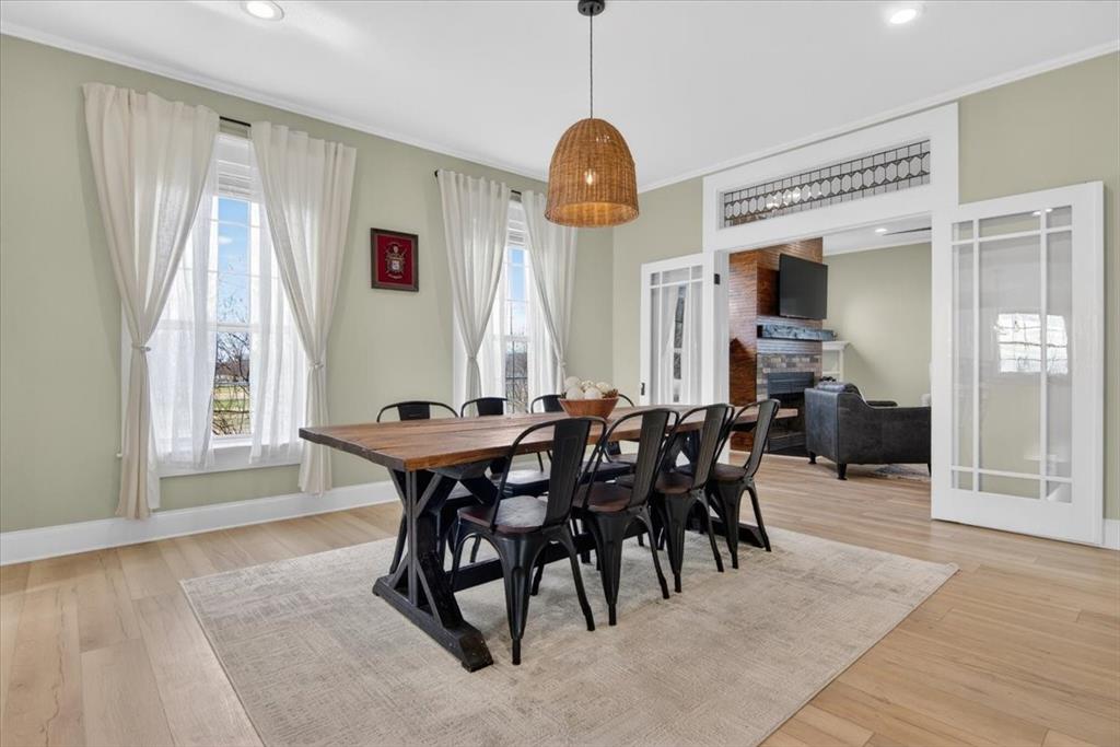 278 Leuschner Road Elm Mott, TX 76640 - Photo 10 of 31 a view of a dining room with furniture and window