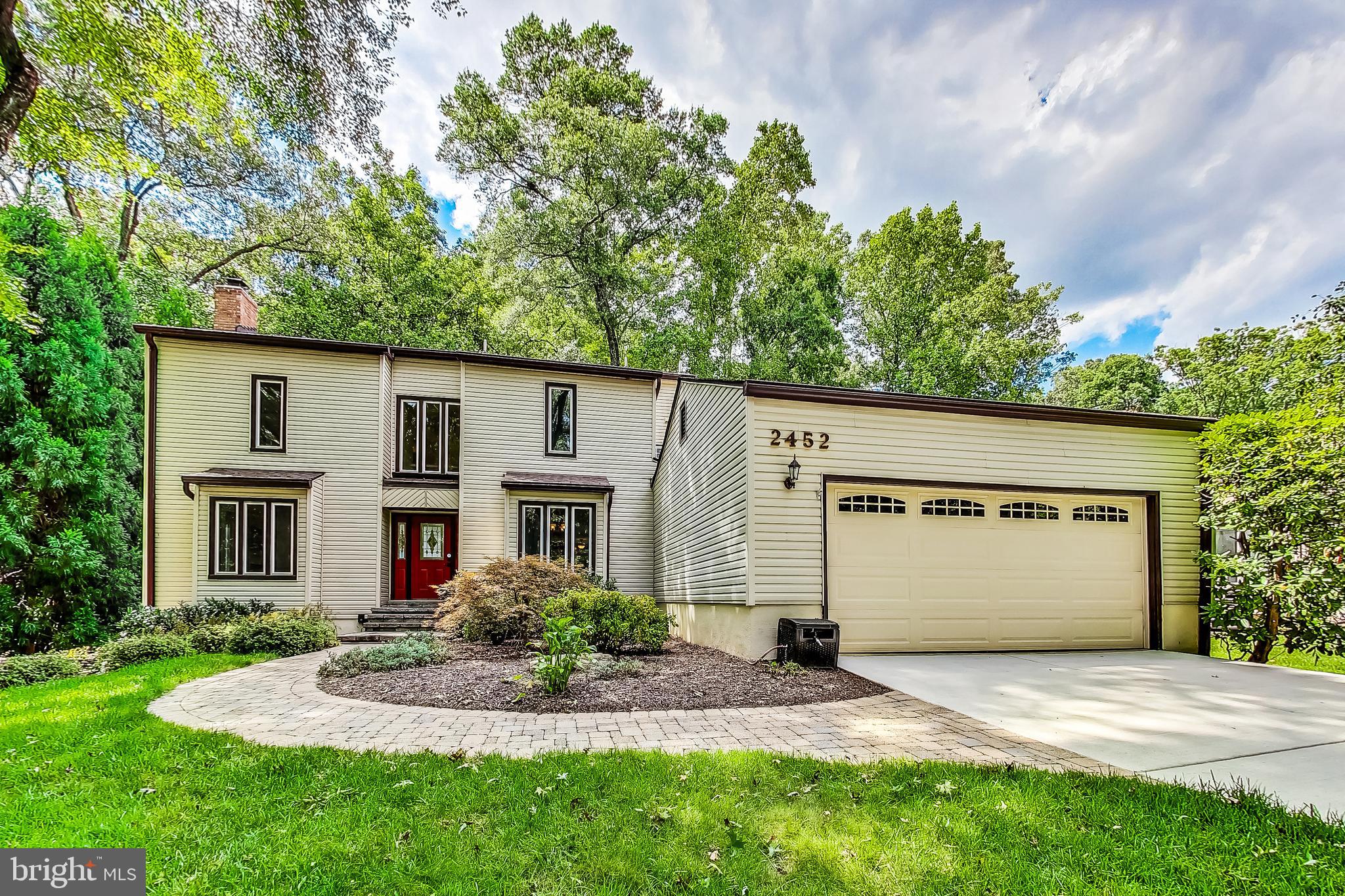 2452 Freetown Drive Reston, VA 20191 - Photo 2 of 69 Situated on a Beautiful Wooded Lot