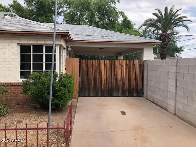 a view of outdoor space and yard