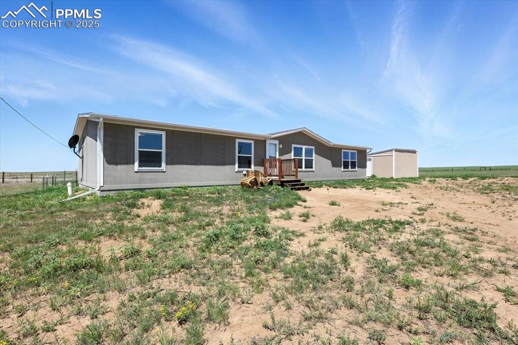 13560 Whittemore Road Yoder, CO 80864 - Photo 29 of 50 a house view with a garden space