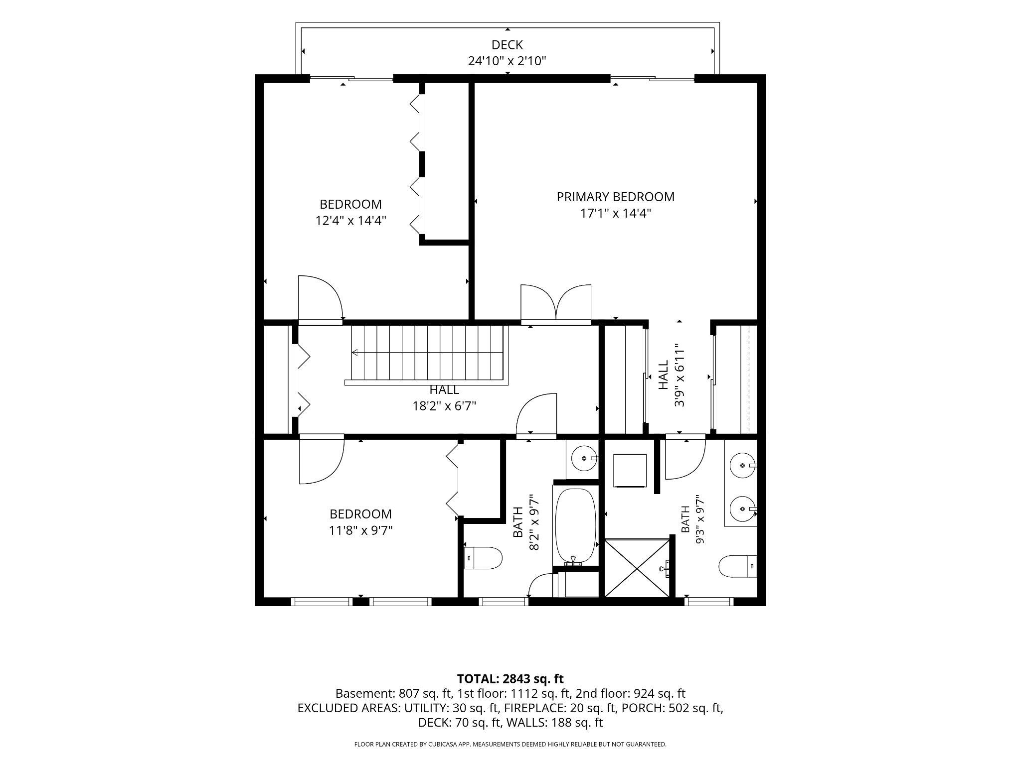 310 Magothy Road Severna Park, MD 21146 - Photo 34 of 38 Floor Plan - Upper Level