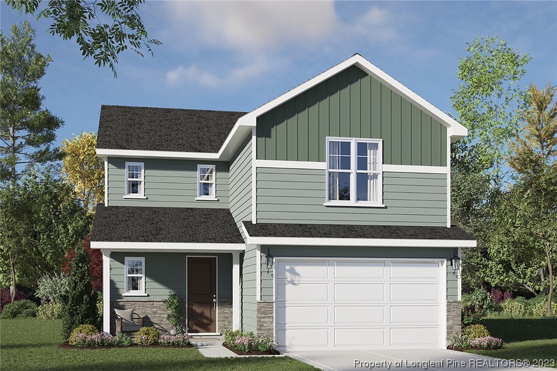 3034 Cricket Road Fayetteville, NC 28306 - Photo 11 of 11 a front view of a house with garden