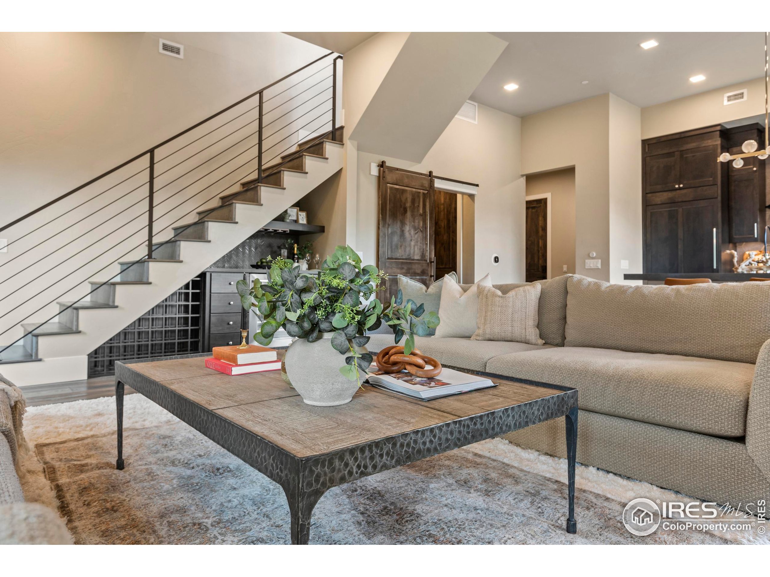 302 North Meldrum Street, Unit 314 Fort Collins, CO 80521 - Photo 19 of 50 a living room with furniture and a potted plant
