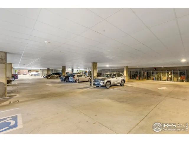 a view of parking area