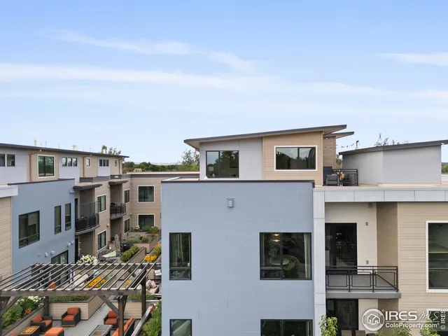 a view of a house with many windows