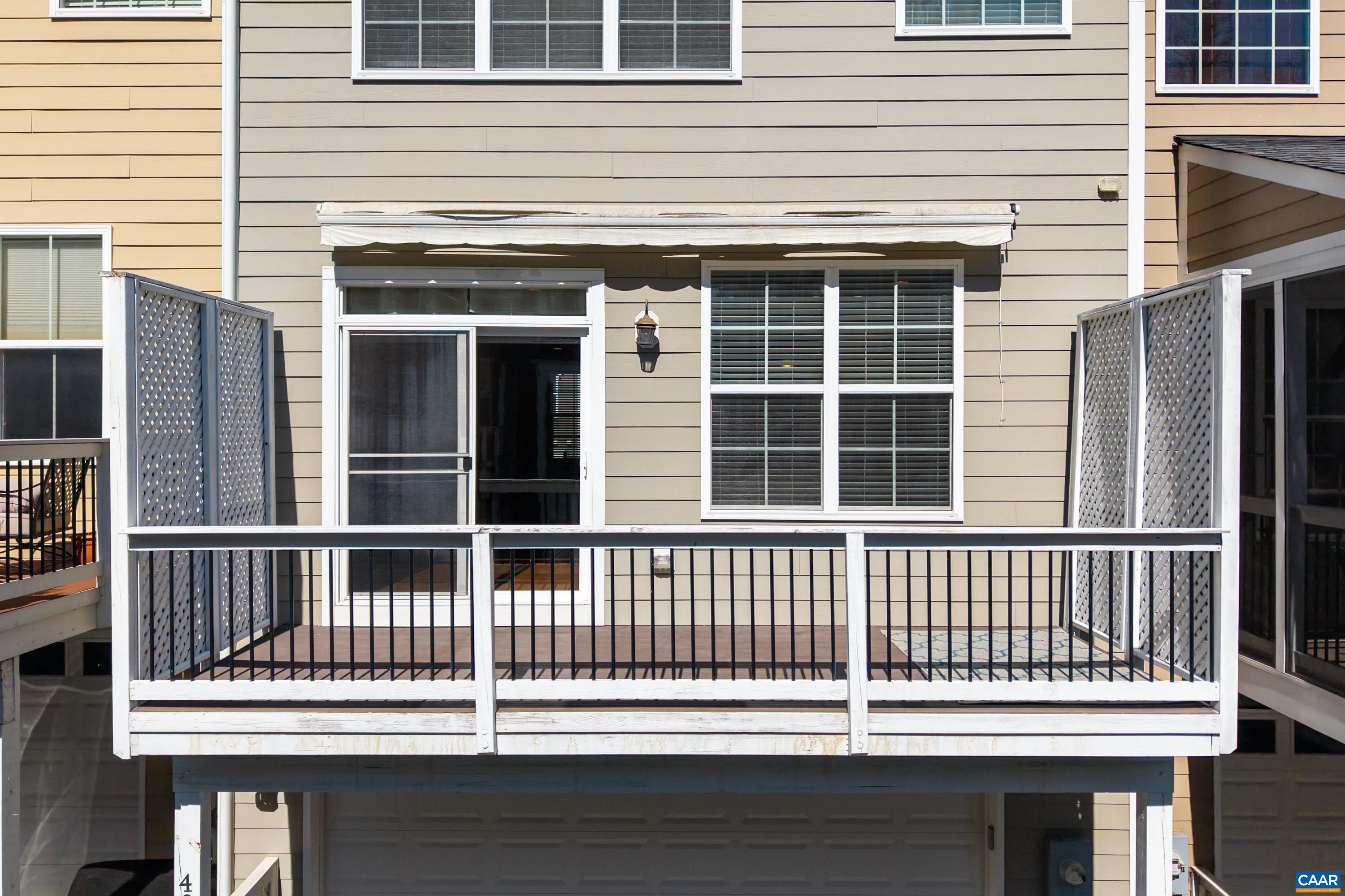 408 Samara Court Charlottesville, VA 22903 - Photo 25 of 44 a balcony with a window