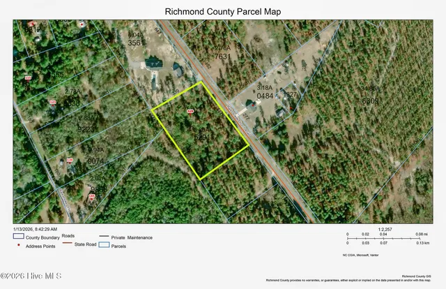 $65,000 | 828 Marks Creek Church Road, Hamlet, NC 28345