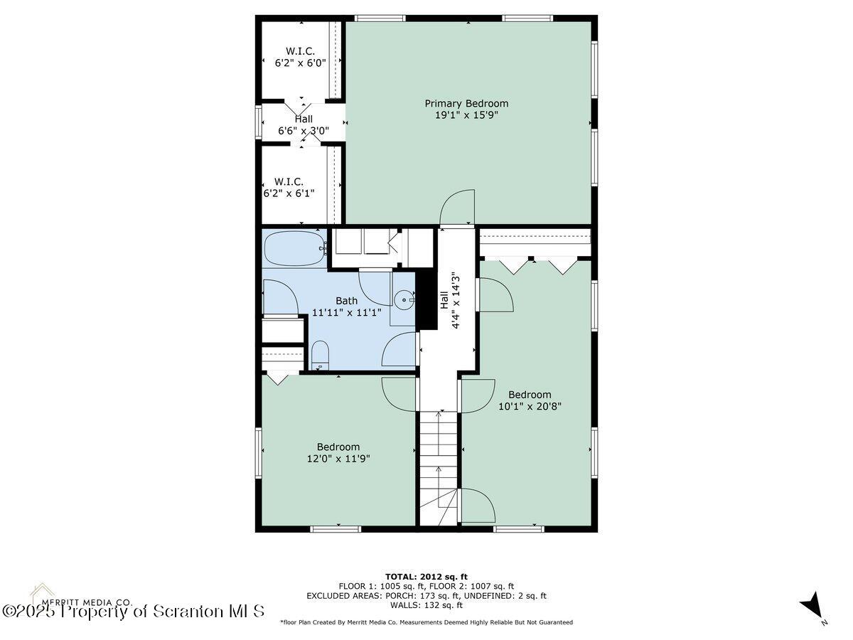1411 Watson Street Scranton, PA 18504 - Photo 37 of 38 a picture of a bench in front of a door