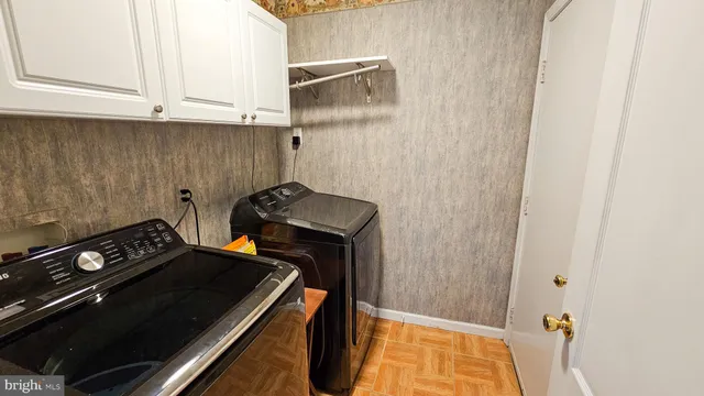 a room with storage and utility