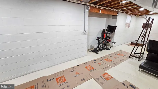 a view of a table and chairs in patio