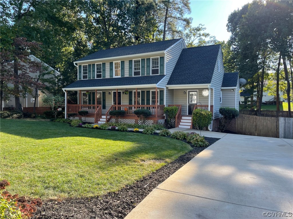 8130 Preakness Court Midlothian, VA 23112 - Photo 1 of 29 front view of a house with a yard