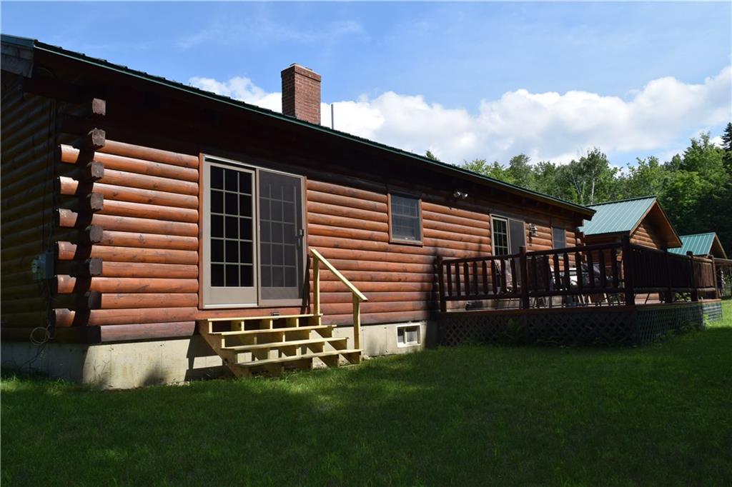 643 Dead River Road Bowdoin, ME 04287 - Photo 3 of 32 Rear of home with new stairway from...