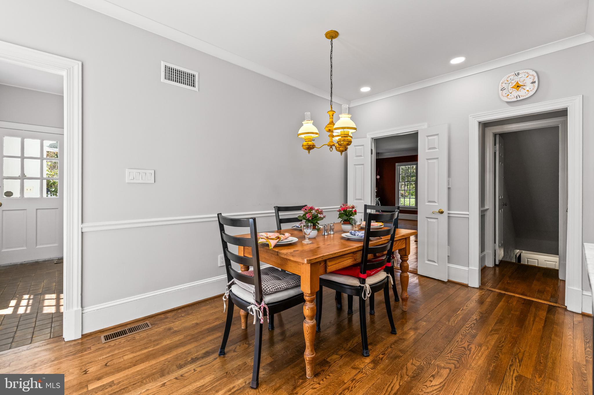 901 Chestnut Ridge Drive Lutherville-Timonium, MD 21093 - Photo 40 of 138 a view of a dining room with furniture and wooden floor