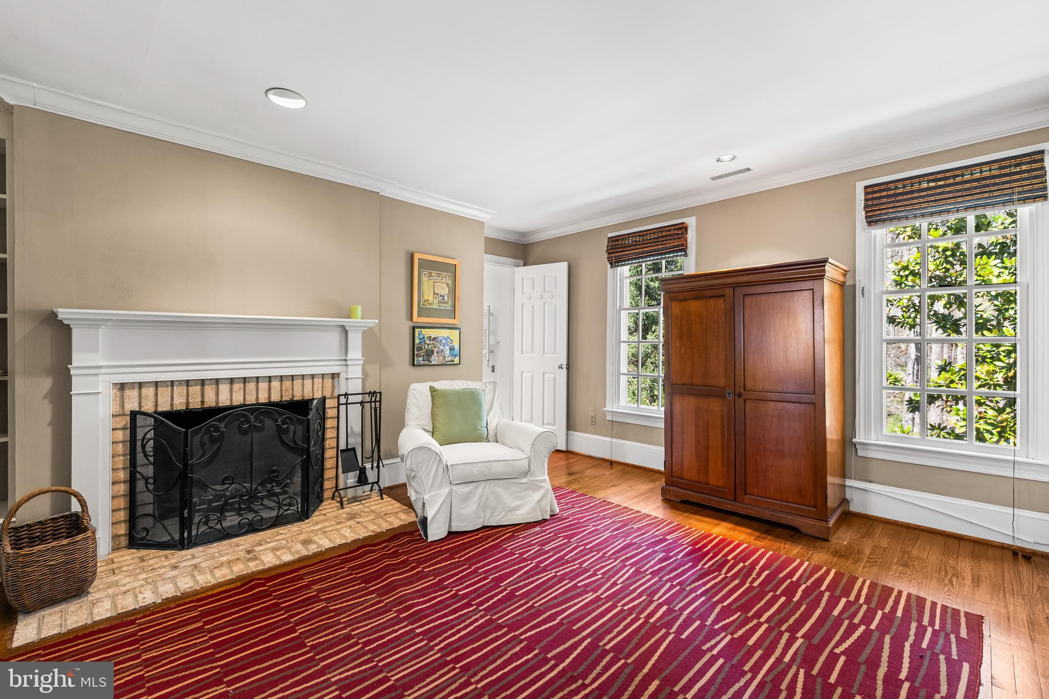 901 Chestnut Ridge Drive Lutherville-Timonium, MD 21093 - Photo 72 of 138 a living room with furniture and a fireplace