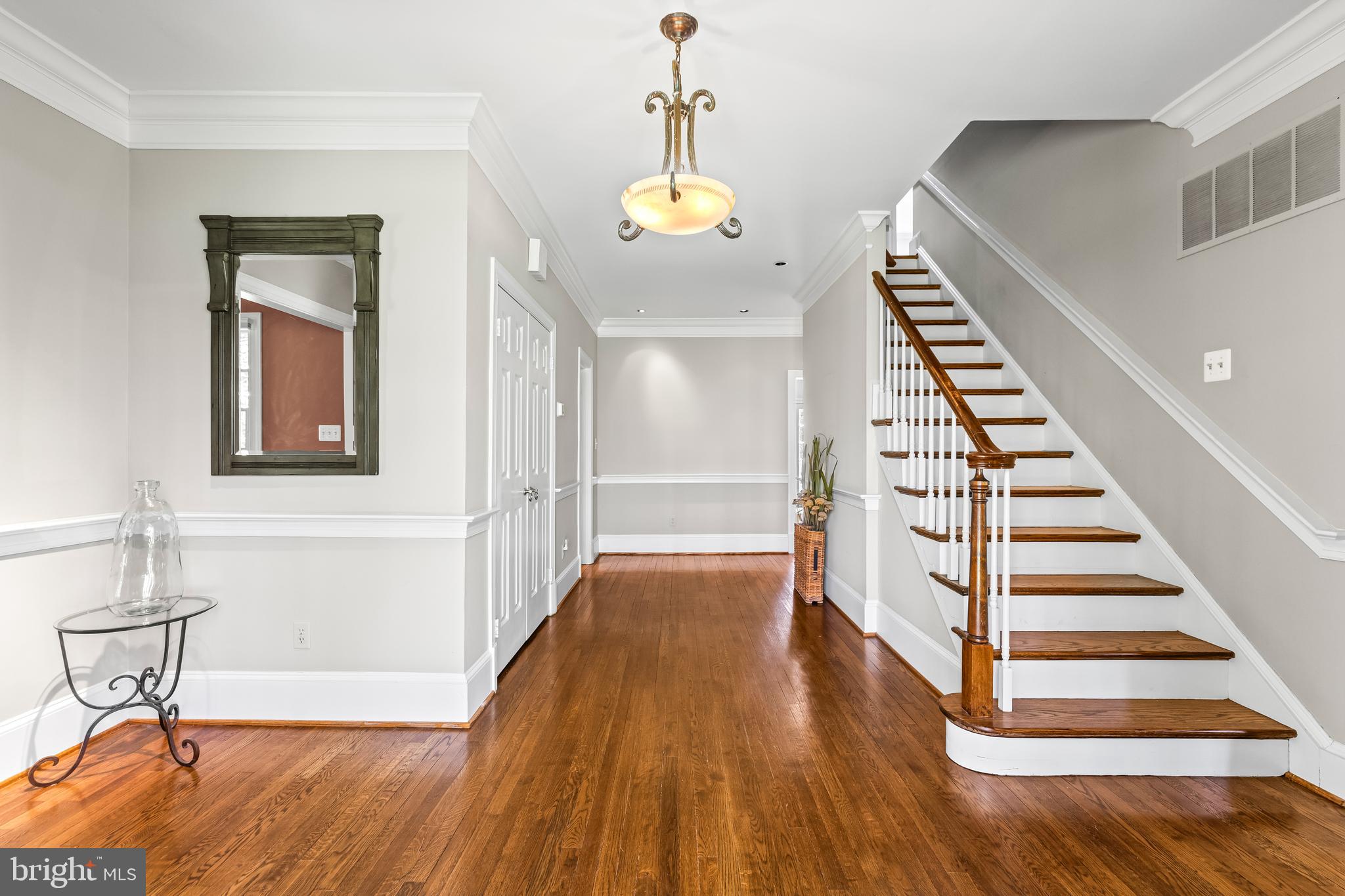 901 Chestnut Ridge Drive Lutherville-Timonium, MD 21093 - Photo 8 of 138 a view of an entryway with wooden floor