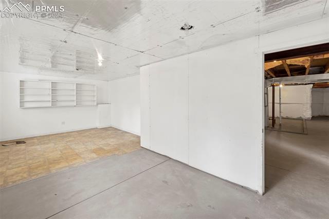 6725 Akron Road Colorado Springs, CO 80923 - Photo 42 of 50 View of basement