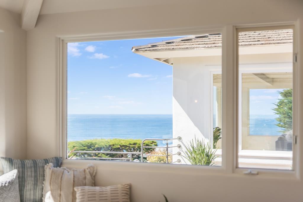 2863 Cuesta Way Carmel, CA 93923 - Photo 26 of 59 a view of a glass door with a yard from a window