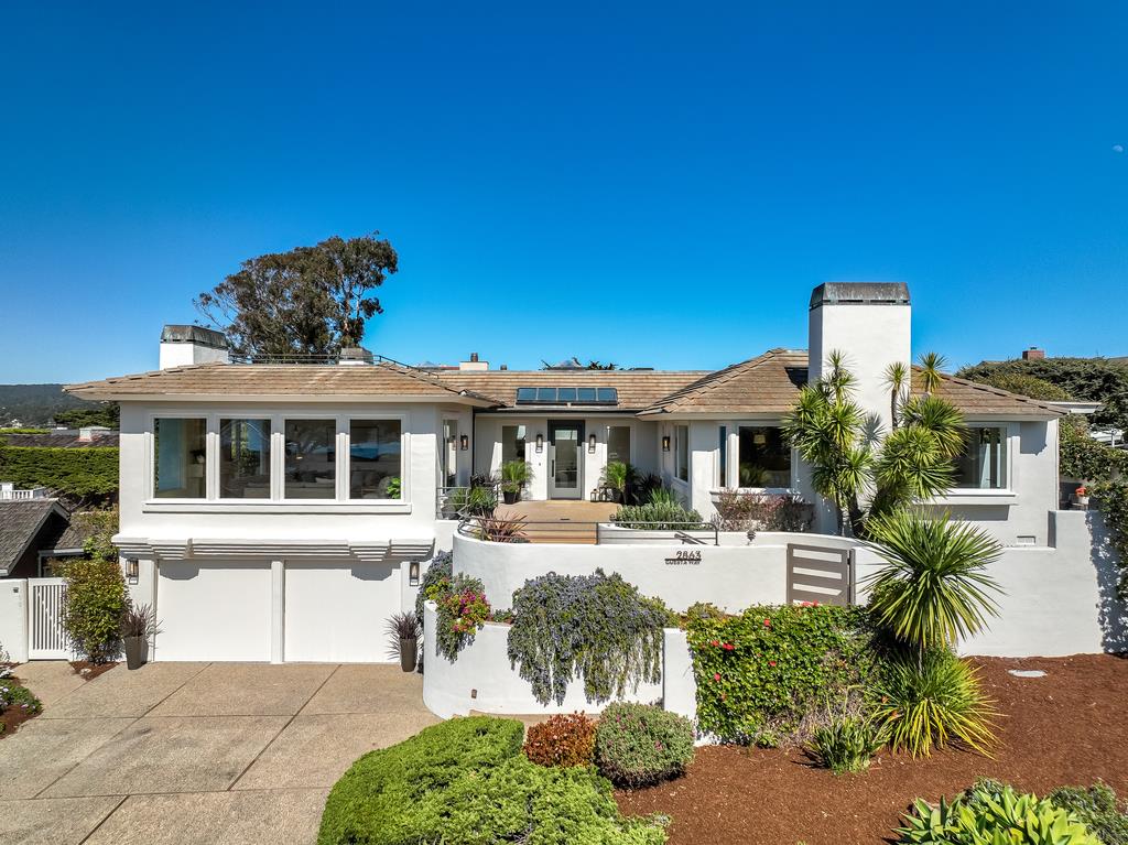 2863 Cuesta Way Carmel, CA 93923 - Photo 48 of 59 a front view of a house with a yard