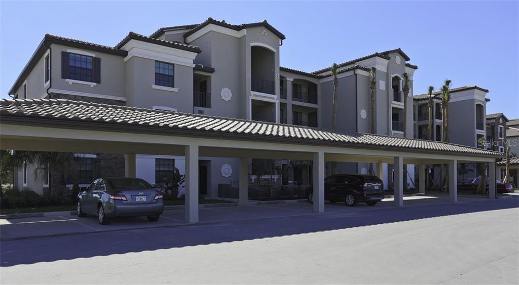 a front view of a building