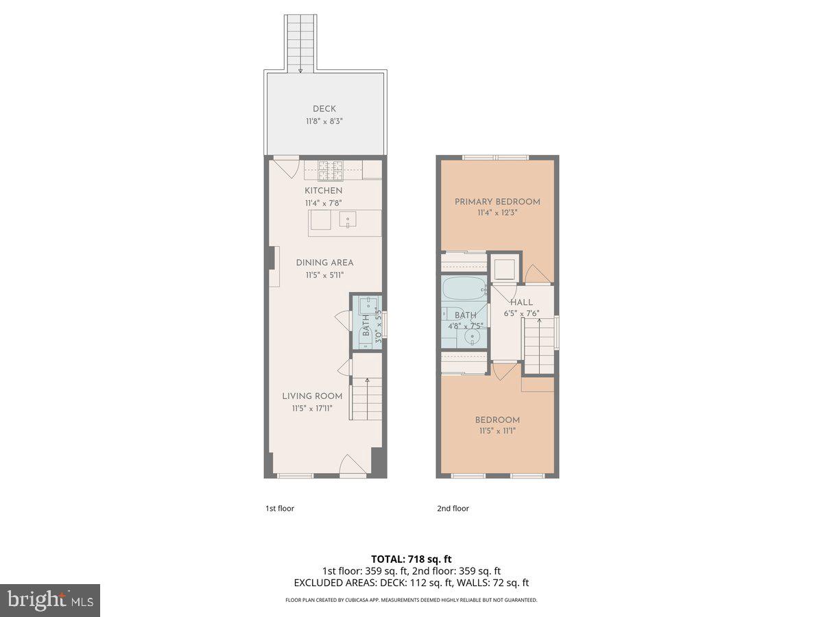 635 20th Street Northeast Washington, DC 20002 - Photo 32 of 32 a picture of a floor plan