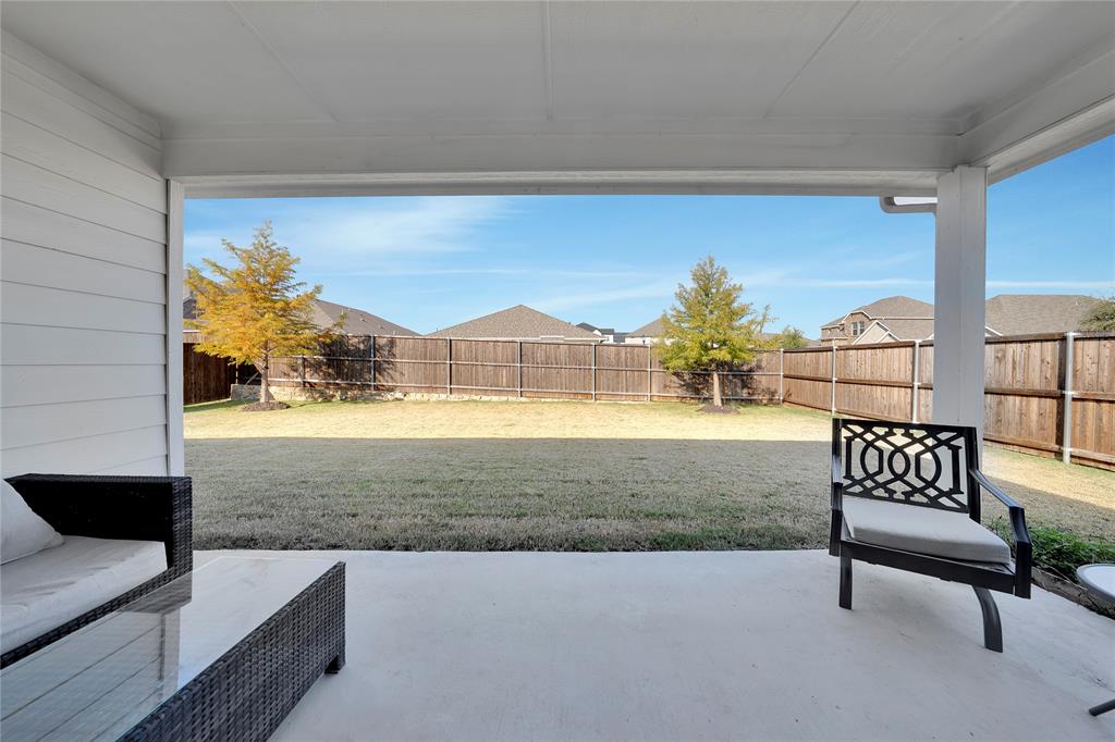 1817 Berry Rdg Trail Aubrey, TX 76227 - Photo 22 of 30 a view of outdoor space and living room