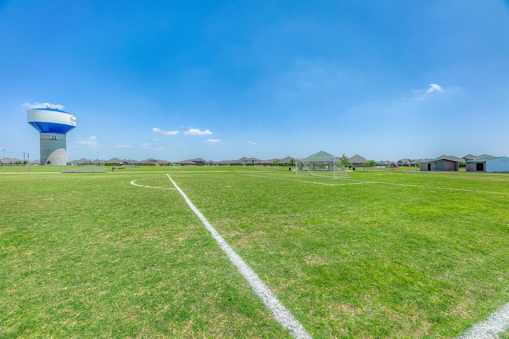 1817 Berry Rdg Trail Aubrey, TX 76227 - Photo 29 of 30 a view of a golf course with a big yard
