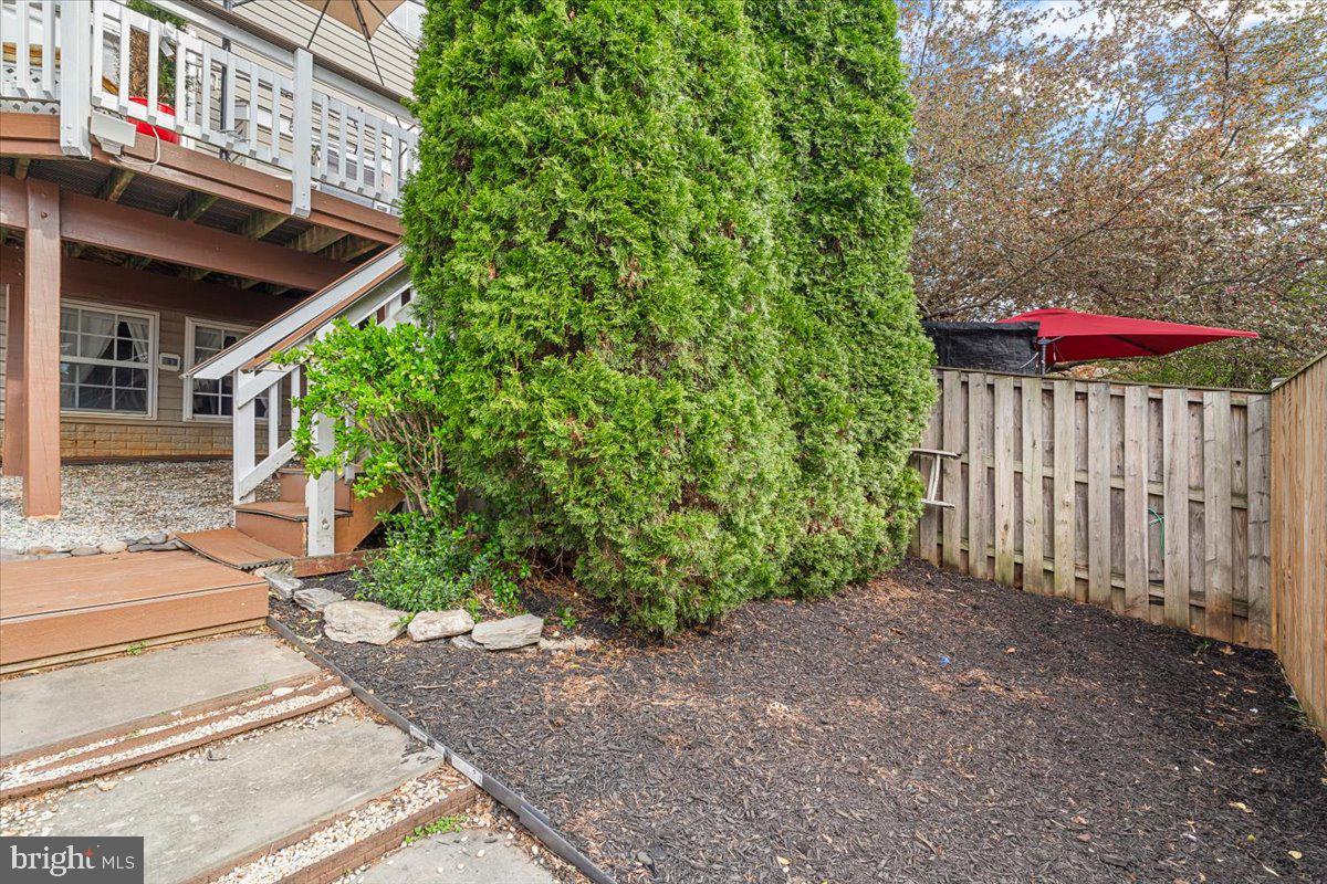 1729 Emory Street Frederick, MD 21701 - Photo 37 of 50 a view of a backyard with plants