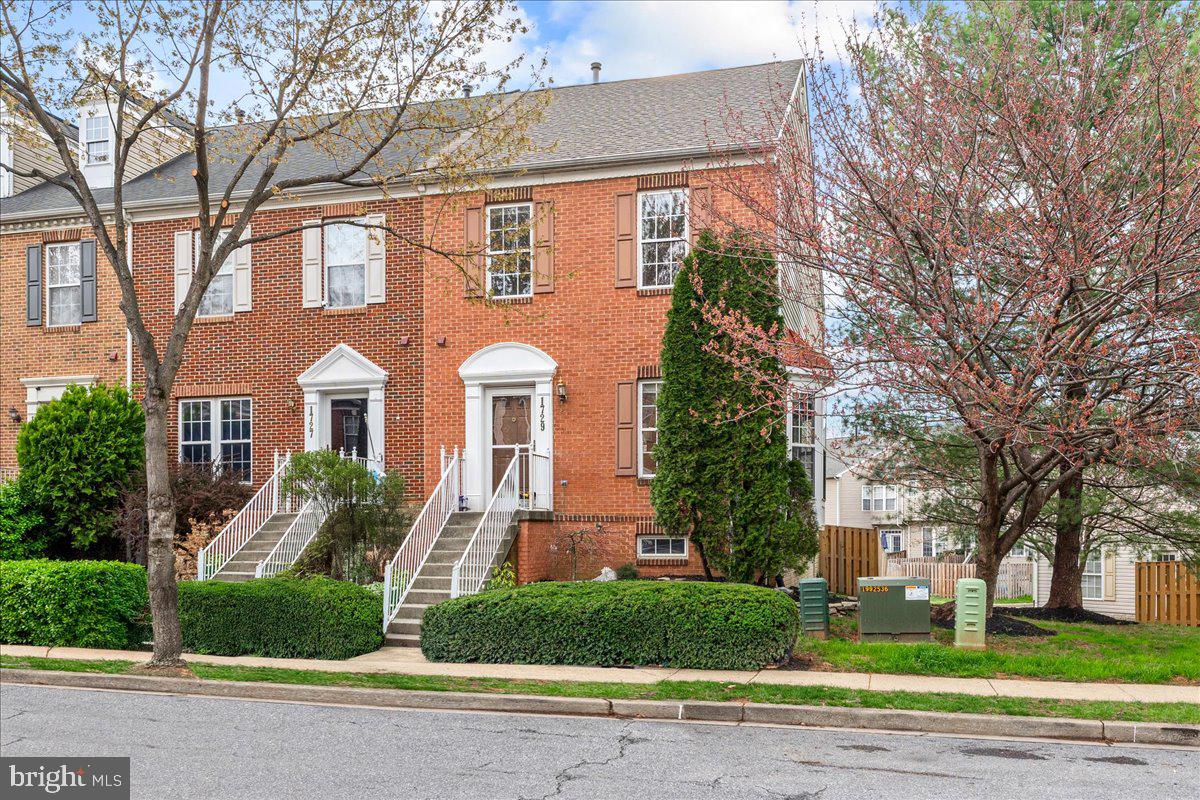 1729 Emory Street Frederick, MD 21701 - Photo 39 of 50 a front view of a house with a garden