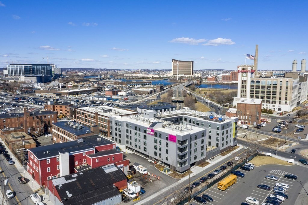 610 Rutherford Avenue, Unit 306 Boston, MA 02129 - Photo 10 of 10 an aerial view of a city