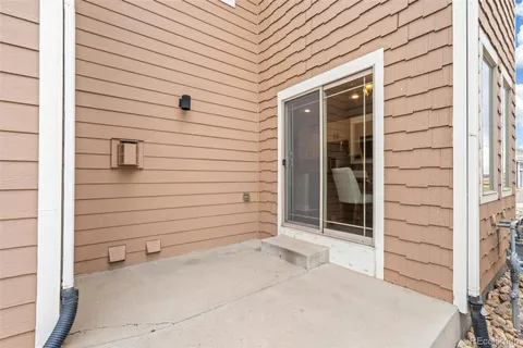 a view of entrance door of the house