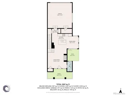 a picture of a floor plan