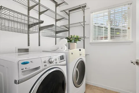 a view of washer and dryer