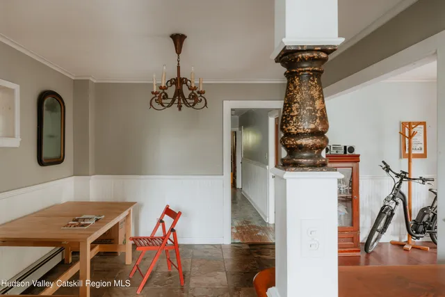 a view of front door