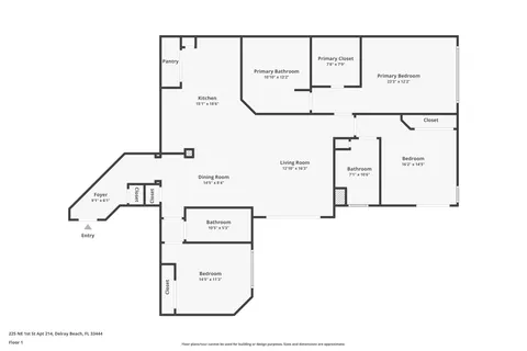 $1,050,000 | 225 Northeast 1st Street, Unit 214, Delray Beach, FL 33444