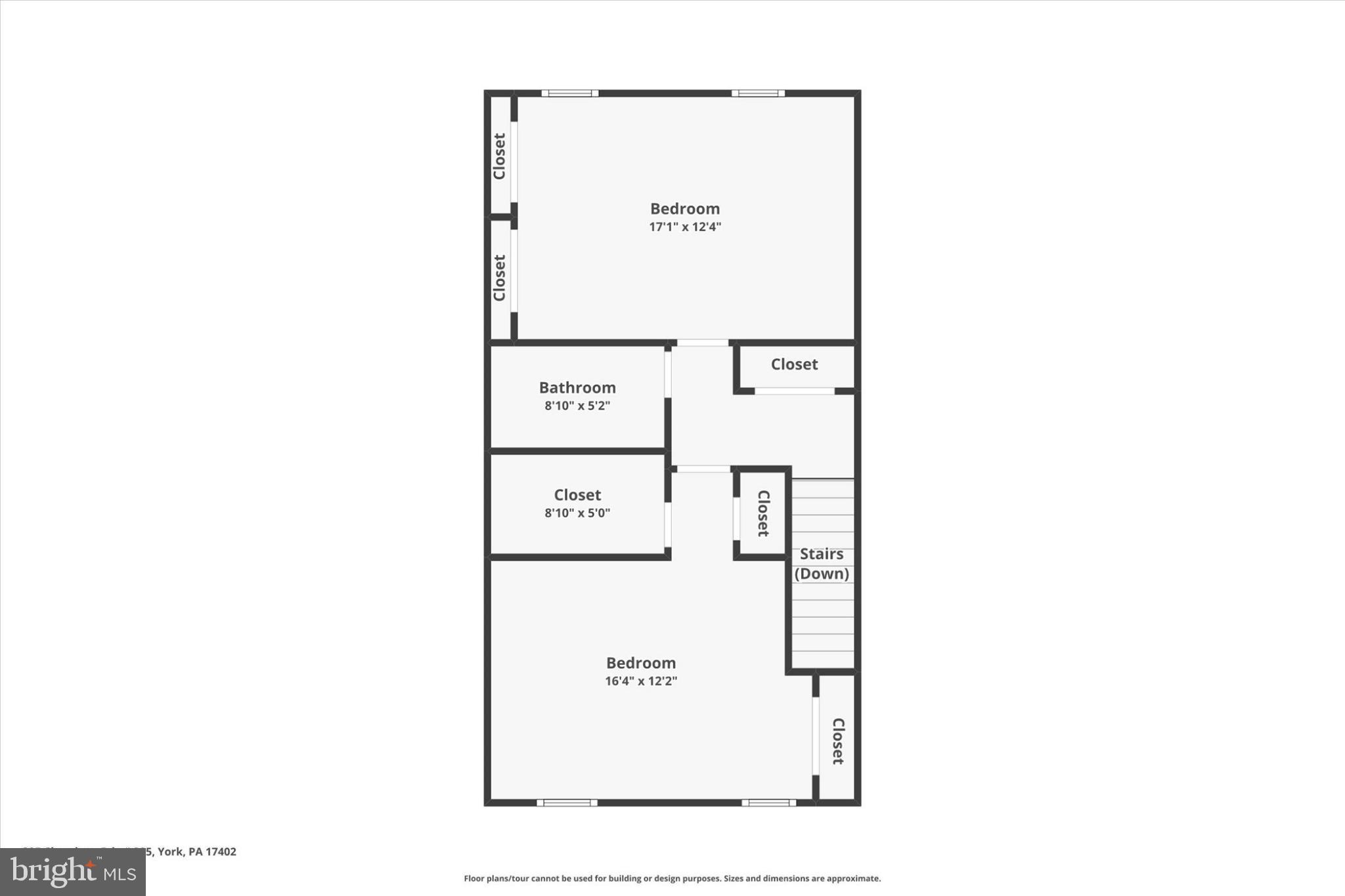 305 Chambers Ridge, Unit 305 York, PA 17402 - Photo 25 of 28 Spacious layout with three bedrooms upstairs.