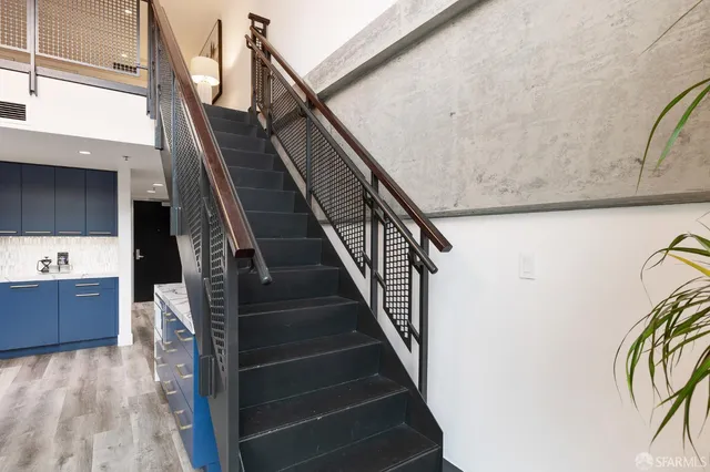 a close up of a wall