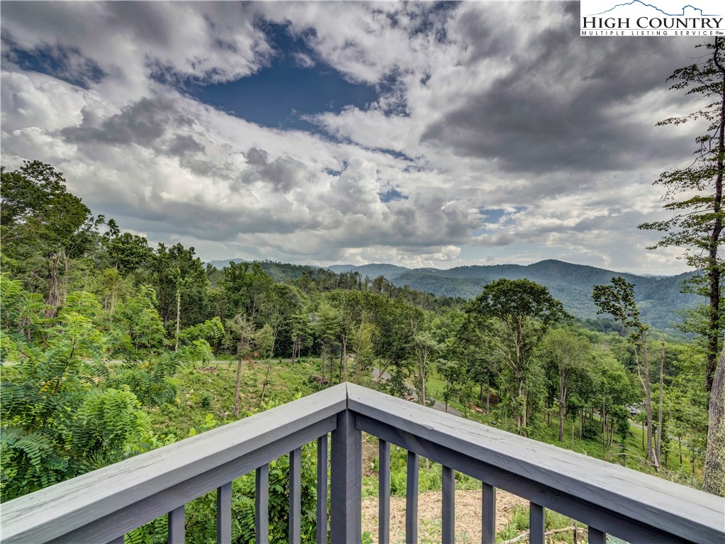 885 John Erwin Road Banner Elk, NC 28604 - Photo 35 of 50 a balcony with an outdoor space