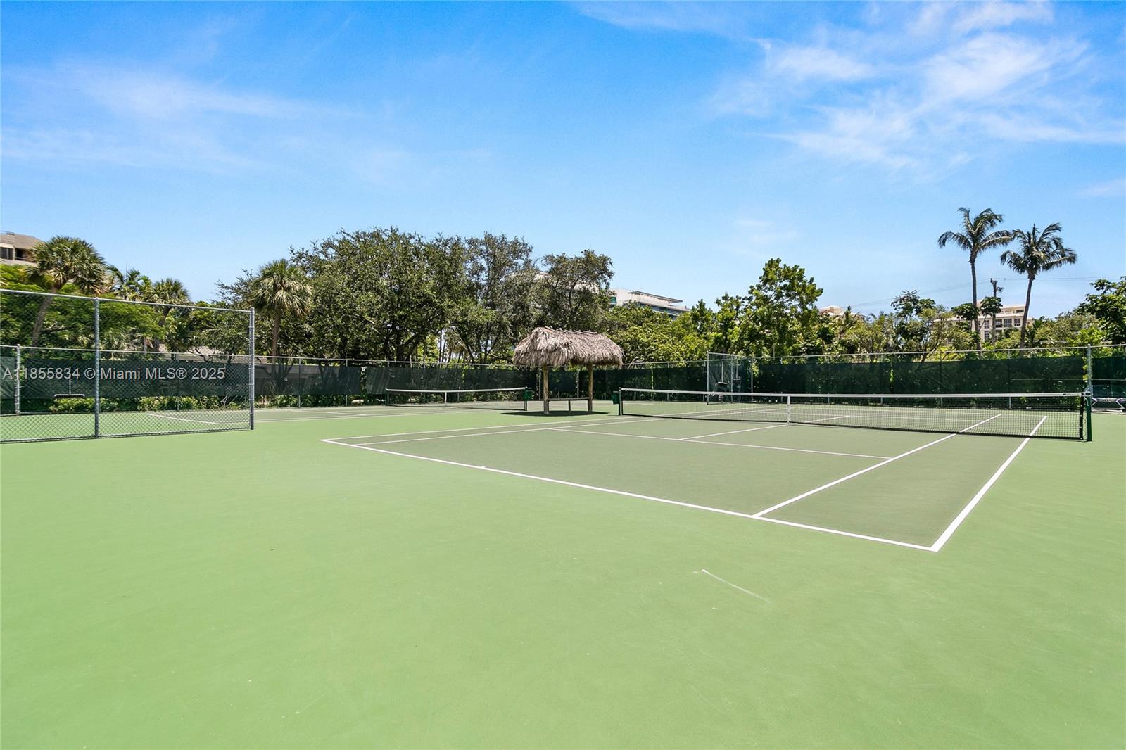 251 Crandon Boulevard, Unit 202 Key Biscayne, FL 33149 - Photo 23 of 24 a view of a tennis court