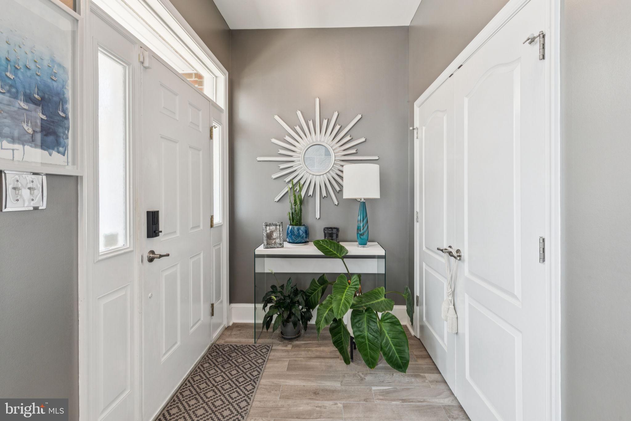 2303 Roma Drive Philadelphia, PA 19145 - Photo 10 of 80 a view of an entryway with wooden floor