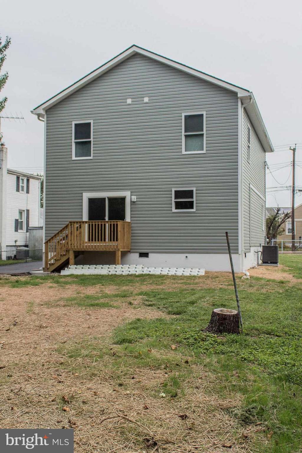 106 German Hill Road Baltimore, MD 21222 - Photo 29 of 29 Partial Fenced Rear Yard- Deck off of the Kitchen