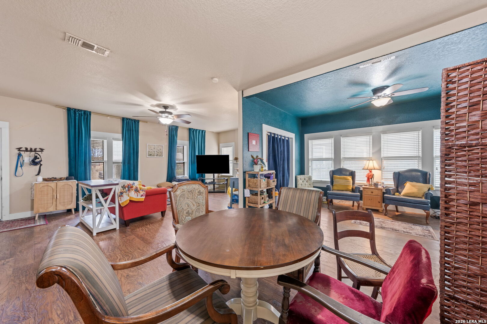 312 Lytle Street Kerrville, TX 78028 - Photo 4 of 17 a living room with furniture kitchen view and a large window