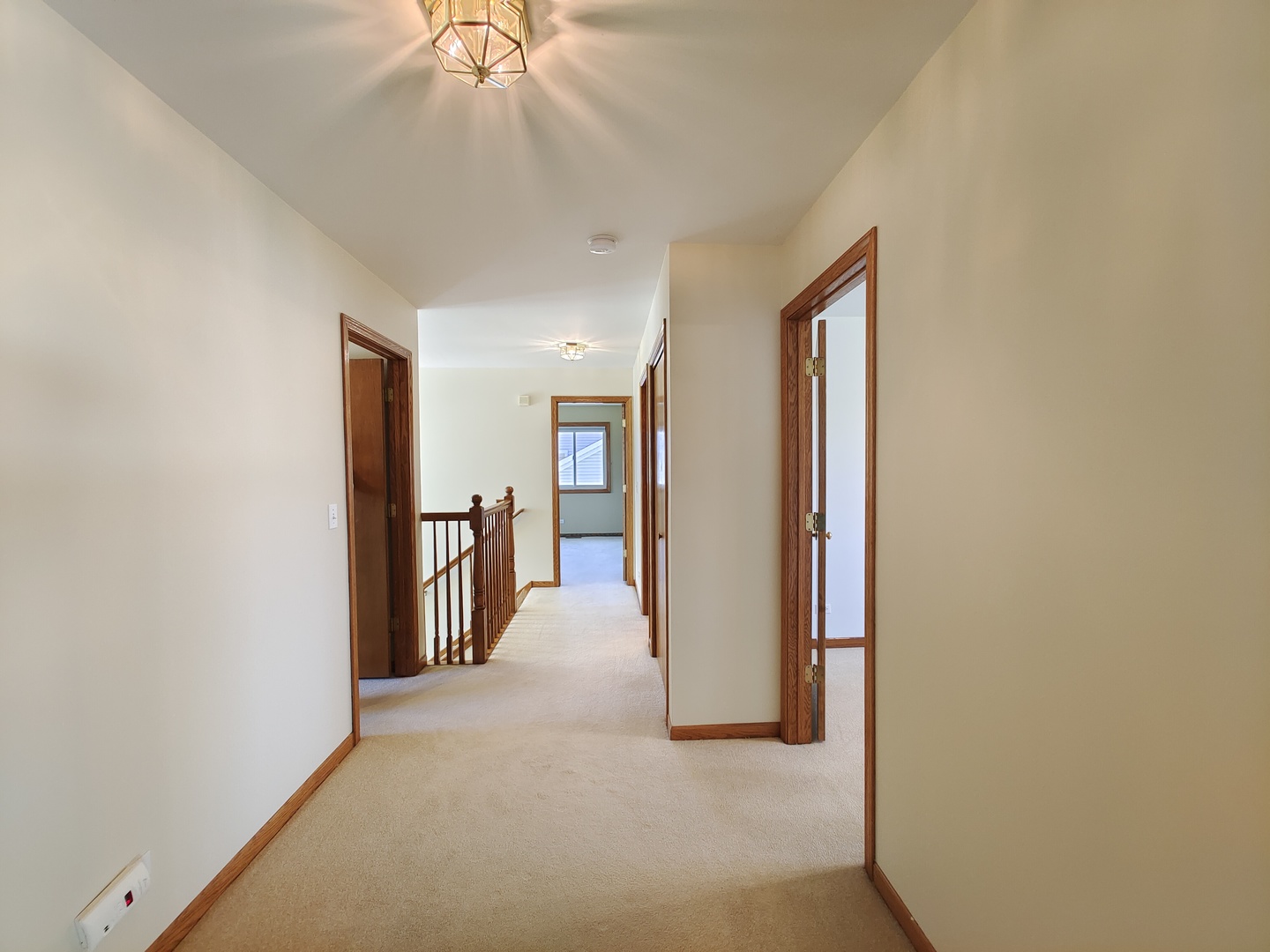 4807 Snapjack Circle Naperville, IL 60564 - Photo 14 of 29 a view of a hallway with a chandelier