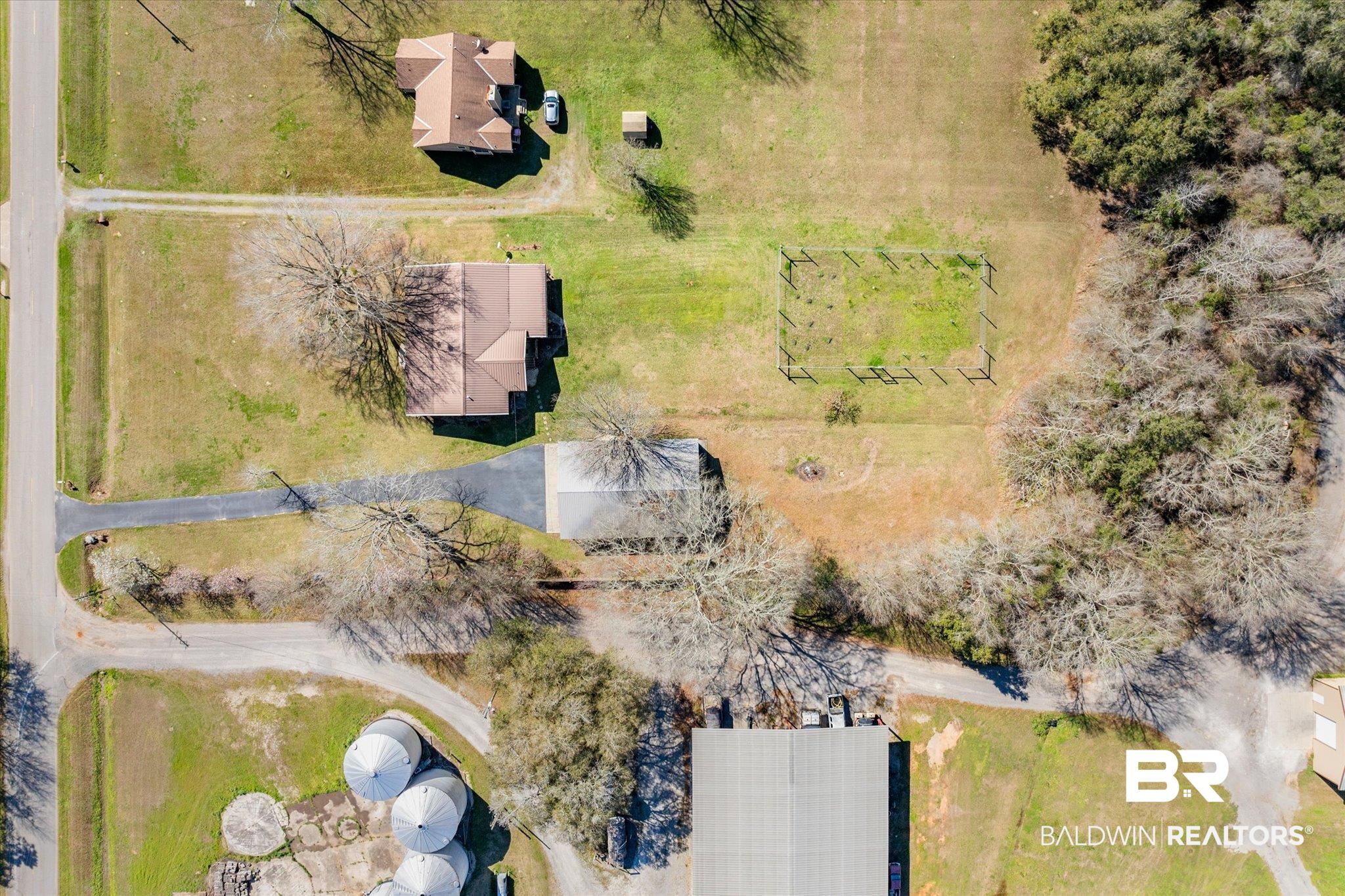 14280 Cat Deakle Road Grand Bay, AL 36541 - Photo 46 of 51 Bird's eye view