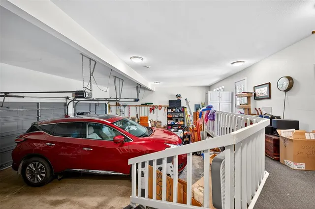 a view of car garage
