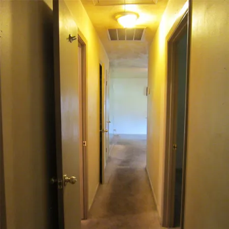 a view of a bathroom from a bathroom